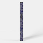 Etui iPhone 13 Pro Abstrait Jungle-Blue (Côté droit)