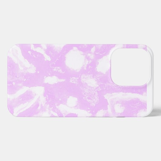 Etui iPhone 13 Pro Abstrait Pastel Rainbow Tie Dye (Verso Horizontal)