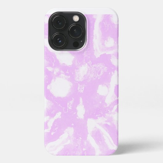 Etui iPhone 13 Pro Abstrait Pastel Rainbow Tie Dye (Verso)