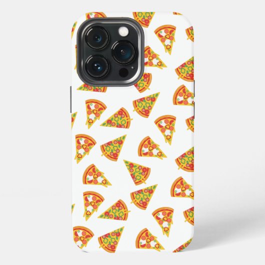 Etui iPhone 13 Pro Aime la pizza (Dos)