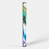 Etui iPhone 13 Pro Amusement de bulle tirée / Greenleaf / (Côté droit)