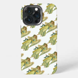 Etui iPhone 13 Pro Ange de Noël victorien, Gloria in Excelsis Deo