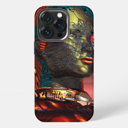 ETUI iPhone 13 PRO ARES - CYBORG (Dos)