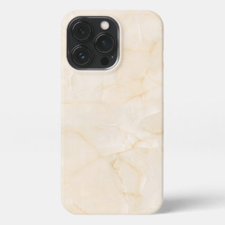 Etui iPhone 13 Pro Arrière - plan élégant en marbre jaune