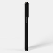 Etui iPhone 13 Pro Awesome noir arrière - plan Féminine initiale flor (Côté droit)