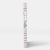 Etui iPhone 13 Pro Aztec Gris Blanc Mixte Motifs Motif (Côté gauche)