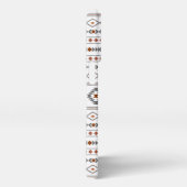 Etui iPhone 13 Pro Aztec Gris Blanc Mixte Motifs Motif (Côté droit)