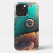 Etui iPhone 13 Pro Baleine étrange (Verso)