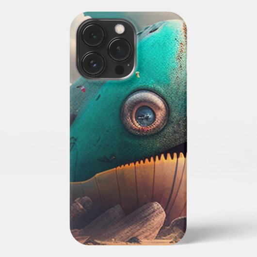 Etui iPhone 13 Pro Baleine étrange (Verso)