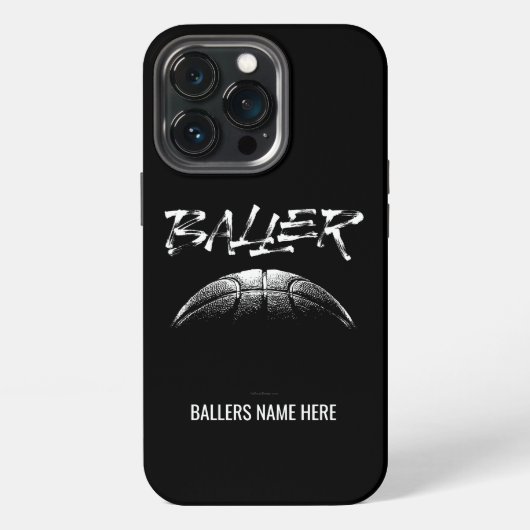 Etui iPhone 13 Pro Baller (basketball) Case-Mate iPhone case (Dos)