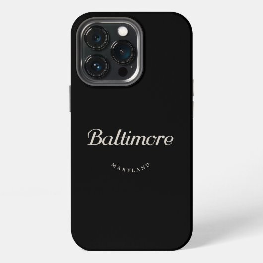 Etui iPhone 13 Pro Baltimore MD (Dos)