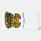 Etui iPhone 13 Pro Bat d'Halloween mignonne (Verso Horizontal)