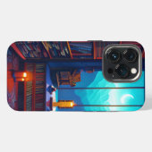 Etui iPhone 13 Pro Bibliothèque Night Sky (Verso Horizontal)