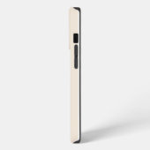 Etui iPhone 13 Pro Blanc Antique branché avec étui à monogramme Case- (Côté gauche)