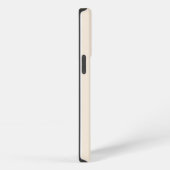 Etui iPhone 13 Pro Blanc Antique branché avec étui à monogramme Case- (Côté droit)