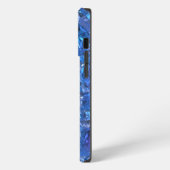 Etui iPhone 13 Pro Bleu cristal et violet (Côté gauche)