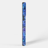 Etui iPhone 13 Pro Bleu cristal et violet (Côté droit)