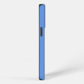 Etui iPhone 13 Pro Bleu indigo clair uni (Côté droit)