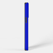 Etui iPhone 13 Pro Bleu outremer solide brillant (Côté droit)