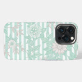 Etui iPhone 13 Pro Blue Floral Minimalist (Verso Horizontal)