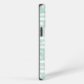 Etui iPhone 13 Pro Blue Floral Minimalist (Côté droit)