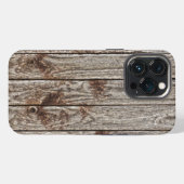 Etui iPhone 13 Pro boiseries désorientées (Verso Horizontal)