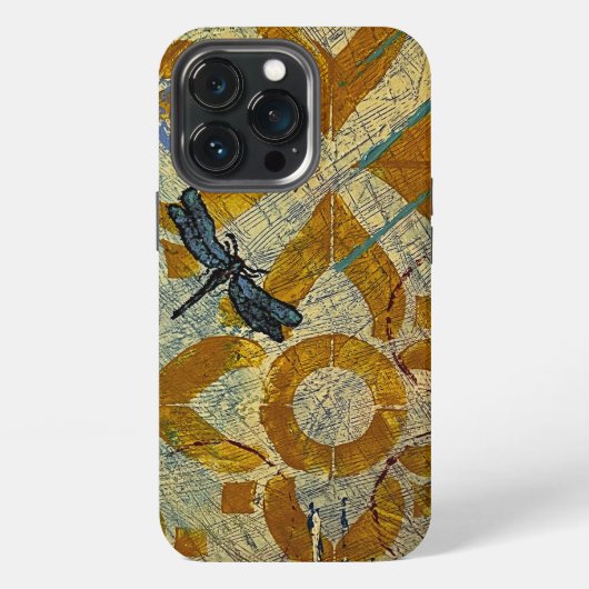 Etui iPhone 13 Pro Boîtier iPhone / iPad Libellule (Dos)