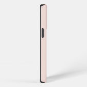 Etui iPhone 13 Pro Bordure circulaire monogramme blanche (Côté droit)