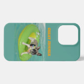 Etui iPhone 13 Pro Bouledogue français Eté French Bulldog (Verso Horizontal)