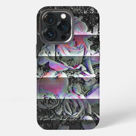 Etui iPhone 13 Pro Bouquet Techno (Dos)