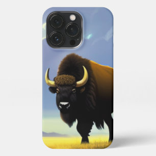 Etui iPhone 13 Pro Buffalo Fields iPhone 13 Pro Slim Fit Coque, brill