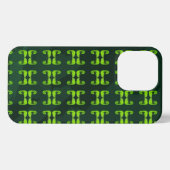 Etui iPhone 13 Pro Caméléon vert mignon (Verso Horizontal)