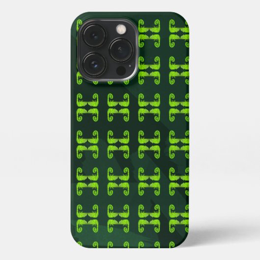 Etui iPhone 13 Pro Caméléon vert mignon (Verso)