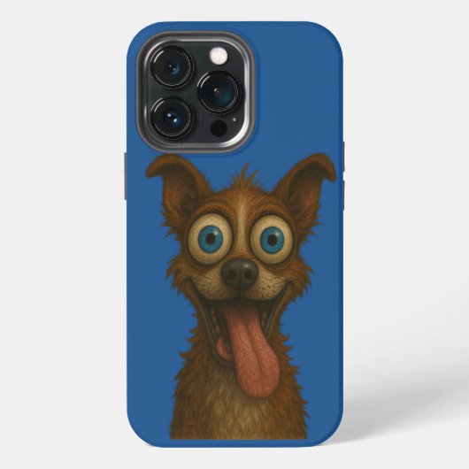Etui iPhone 13 Pro capa para celular cachorro maluco (Dos)
