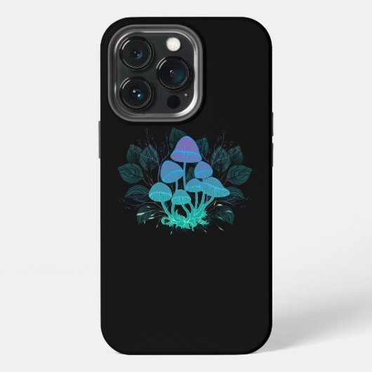 Etui iPhone 13 Pro Champignons dans les buissons (Dos)