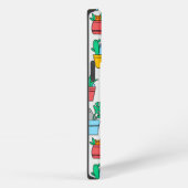 Etui iPhone 13 Pro Chats dans les pots de fleurs (Côté droit)
