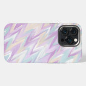 Etui iPhone 13 Pro Chevrons Abstraits (Verso Horizontal)