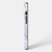 Etui iPhone 13 Pro Chevrons Abstraits (Côté gauche)