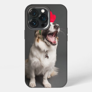 Etui iPhone 13 Pro Chien dans des bois de cerf