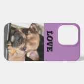 Etui iPhone 13 Pro chiot bouledogue français Bouledogue Français (Verso Horizontal)
