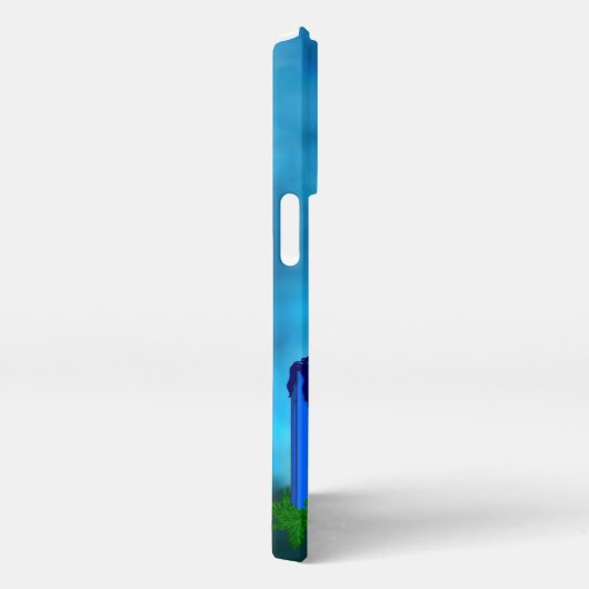 Etui iPhone 13 Pro Chiot dans une boîte, Joyeux Noël (Côté droit)