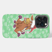 Etui iPhone 13 Pro Christmas Donkey (Verso Horizontal)