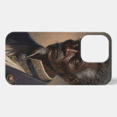 Etui iPhone 13 Pro Cleon portrait peinture (Verso Horizontal)