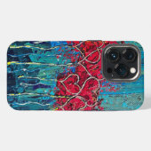 Etui iPhone 13 Pro Coeurs iPhone / coque ipad (Verso Horizontal)