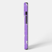 Etui iPhone 13 Pro Cœurs Violets Mignons (Côté gauche)
