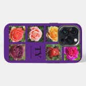 Etui iPhone 13 Pro Collage rose #1-3 iPhone 13 Pro Coque (Verso Horizontal)