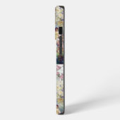 Etui iPhone 13 Pro Collage shabby chic, victorien campagnard, découpa (Côté gauche)