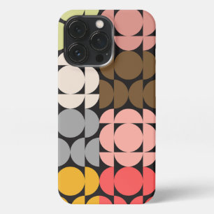 Etui iPhone 13 Pro Conception moderne du milieu du siècle