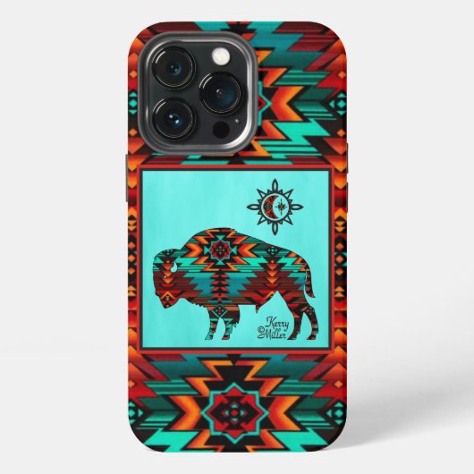 Etui iPhone 13 Pro Coque de Buffalo-Sud-Ouest-coque iphone (Dos)