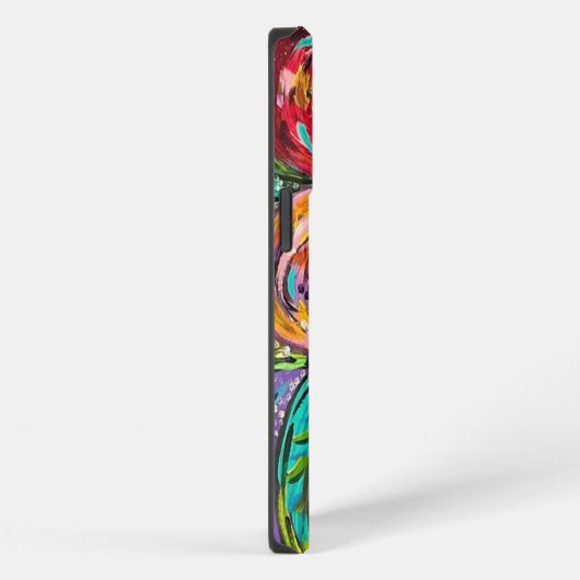 Etui iPhone 13 Pro coque de fleurs iPhone (Côté droit)